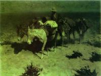 Frederic Remington - A Pack Train